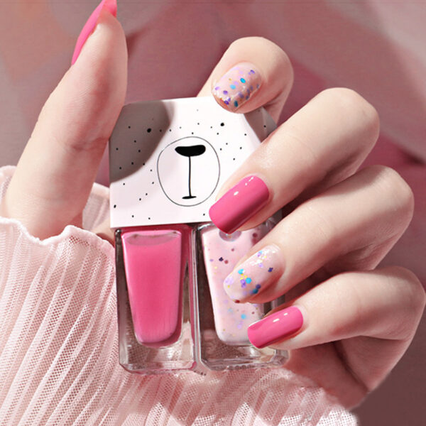 Dual Nail Polish Set: Quick-drying, long-lasting, fade-resistant and free of harmful substances