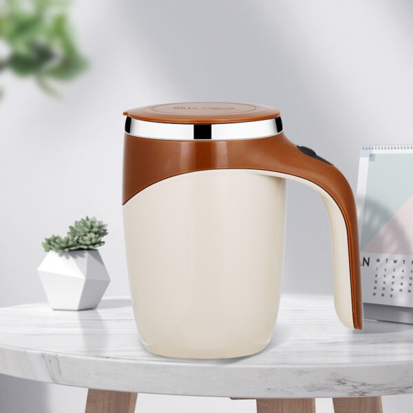 Rechargeable Automatic Stirring Mug: Electric Coffee and Drink Stirring Mug with Magnetic Rotation - Image 6