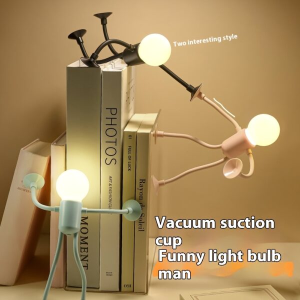 Versatile changeable shape sportsman night light with suction base. - Image 2