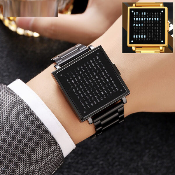 Waterproof digital military wristwatch for men and women.