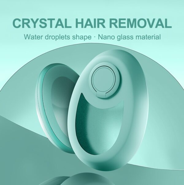 CJEER Upgraded Crystal Hair Eraser, Painless Exfoliating Tool for Men and Women (Legs, Back, Arms).