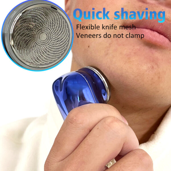 Mini Portable USB Rechargeable Electric Shaver, Wet & Dry, Painless for Men. - Image 8