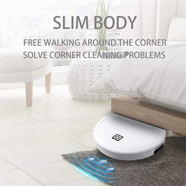 3 in 1 Smart Rechargeable Robot Vacuum Cleaner for Washing and Mopping