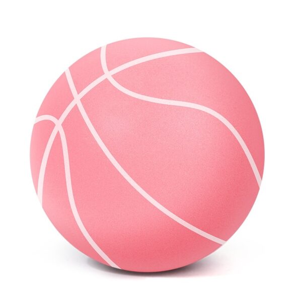 Silent elastic basketball for indoor toddler play. - Image 2