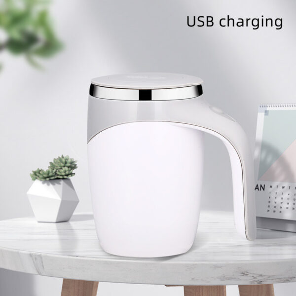 Rechargeable Automatic Stirring Mug: Electric Coffee and Drink Stirring Mug with Magnetic Rotation - Image 2