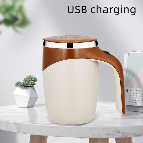 Rechargeable Automatic Stirring Mug: Electric Coffee and Drink Stirring Mug with Magnetic Rotation - Image 4