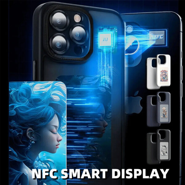 E-ink Screen Phone Case, Battery-Free, Personalized Projection, Luxury Designer Cover. - Image 10