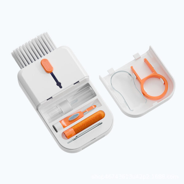 Portable 11-in-1 Cleaning Kit for Electronics with Storage Box. - Image 8