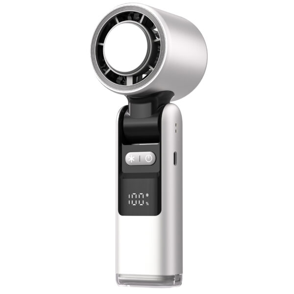 Turbos Chilled Ice Sensation Cold Fan Super Mini Turbos Speed Fan USB Powered Digital Display For Outdoor Camping Travel - Image 7